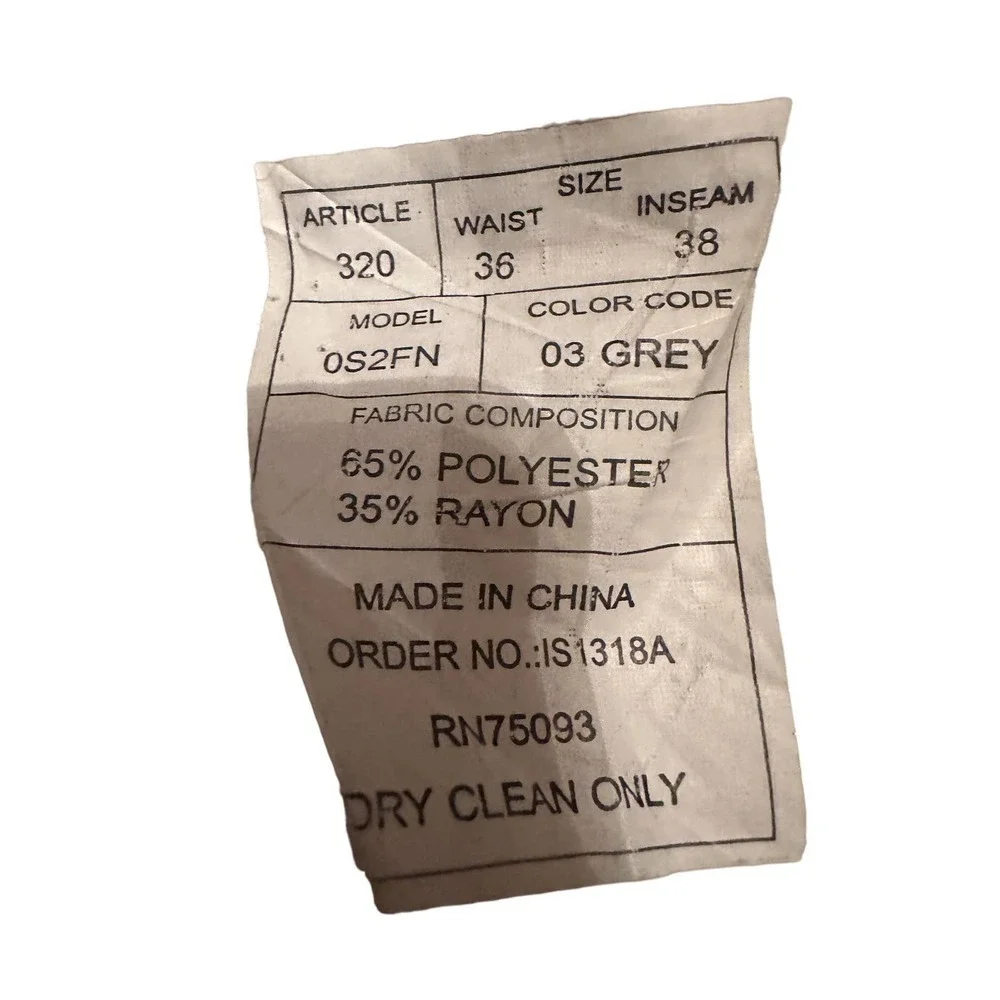 Profile Black Slim Fit Suit Grey
